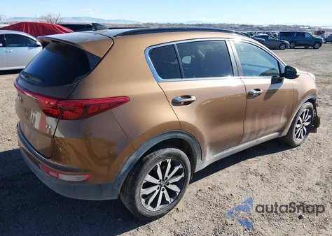 2018 Kia Sportage Ex z USA, uszkodzony, nr VIN KNDPNCAC0J7365555